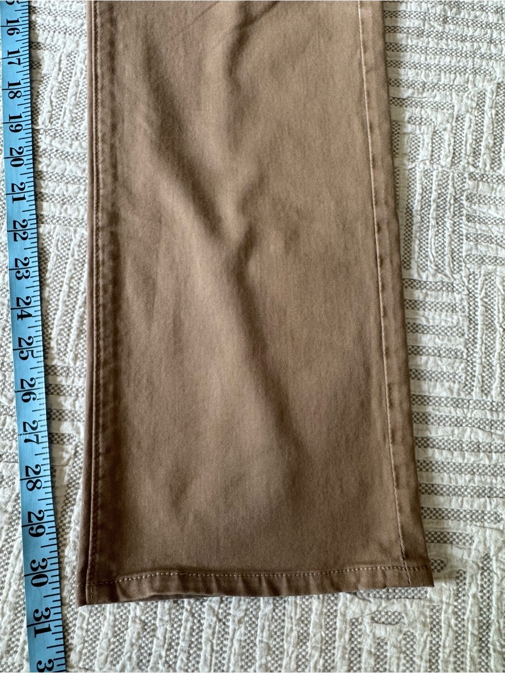AG Adriano Goldschmied Matchbox Slim Straight Jeans | Khaki Beige | Men’s 34 - Picture 15 of 15